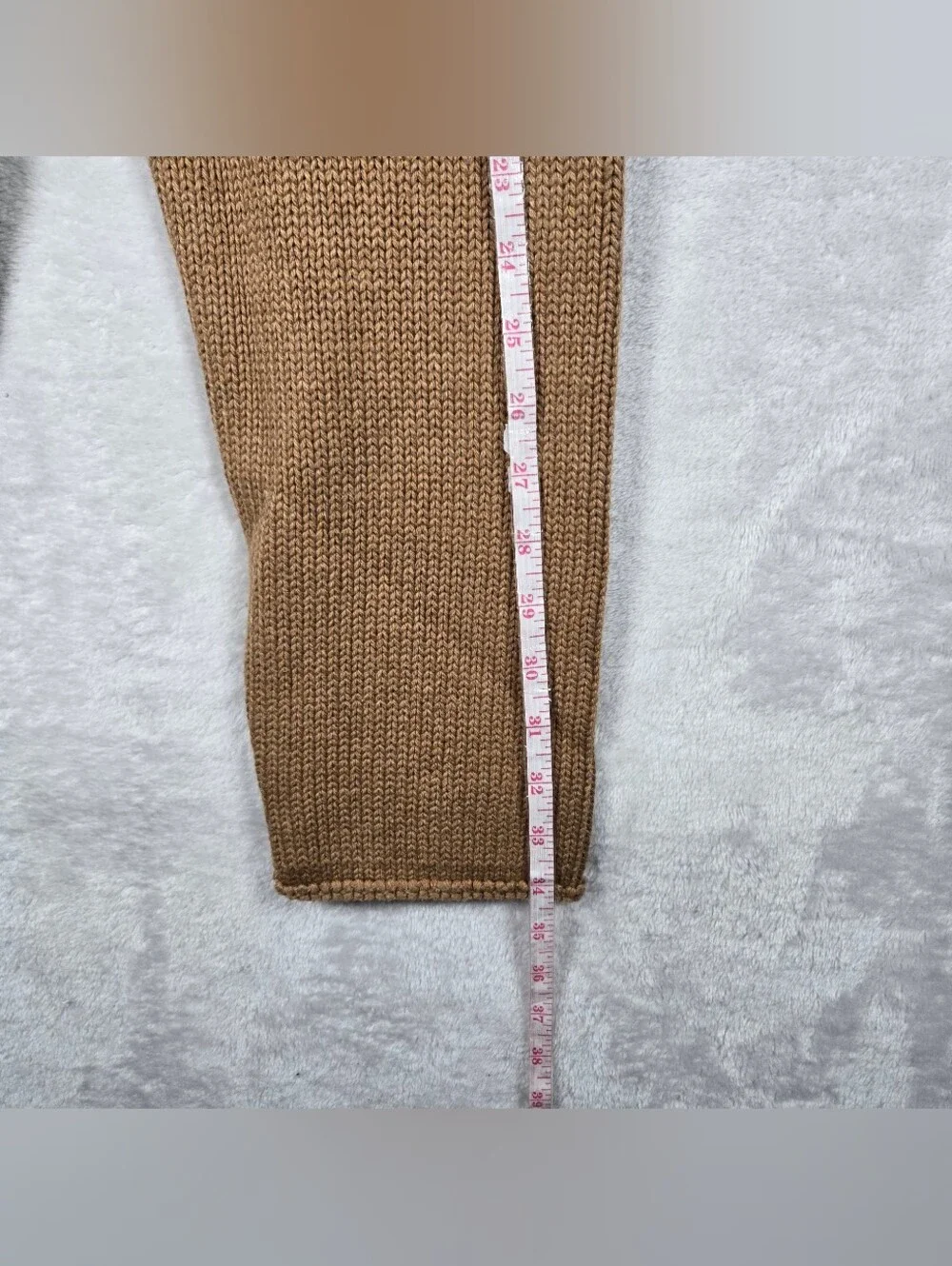 J Crew 1988 Rollneck Sweater Mens XL Dark Khaki Tan Cotton Solid NWT Minimalist